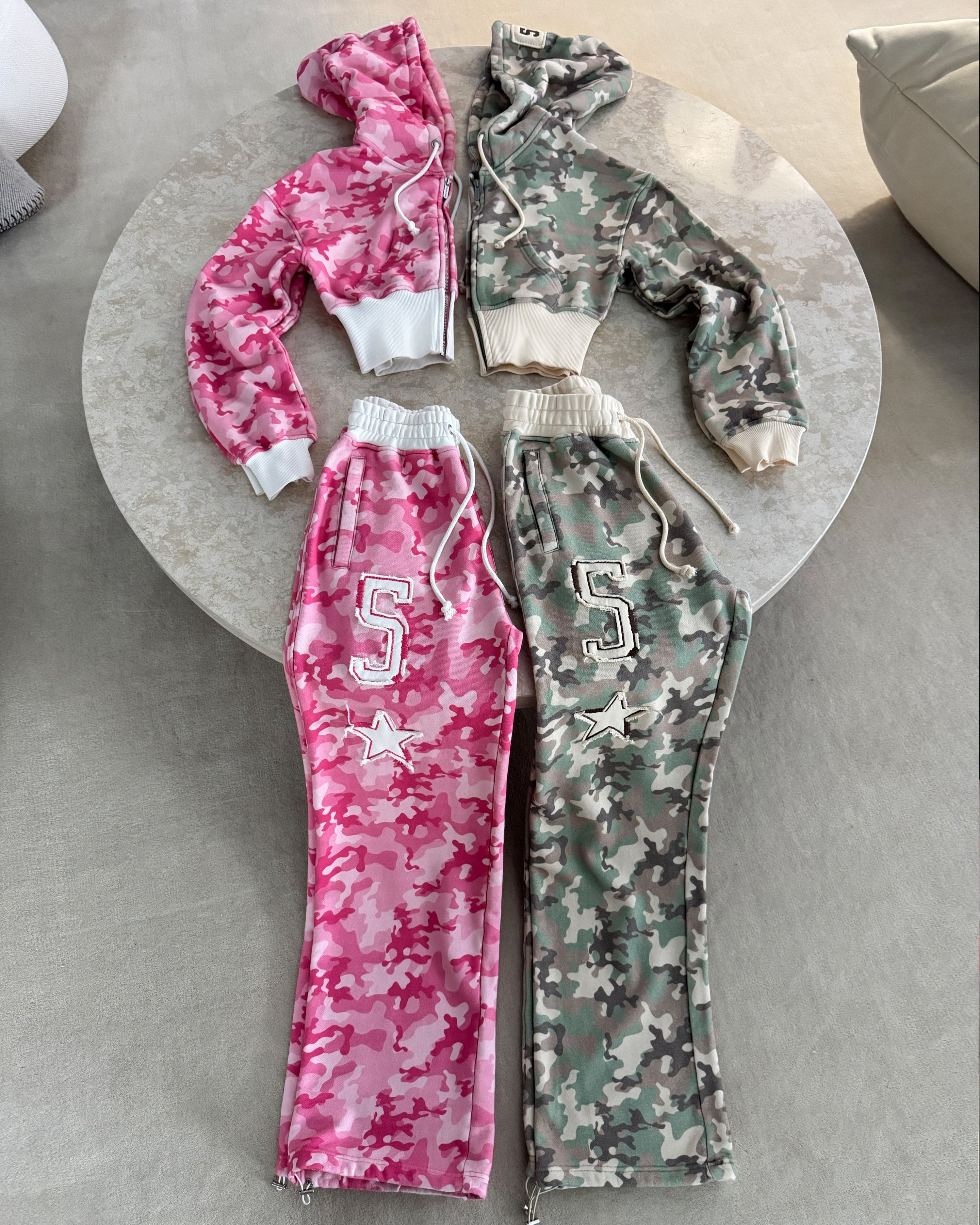 HIDDEN CULT Camo Zip Hoodie™ (Free Sweats)