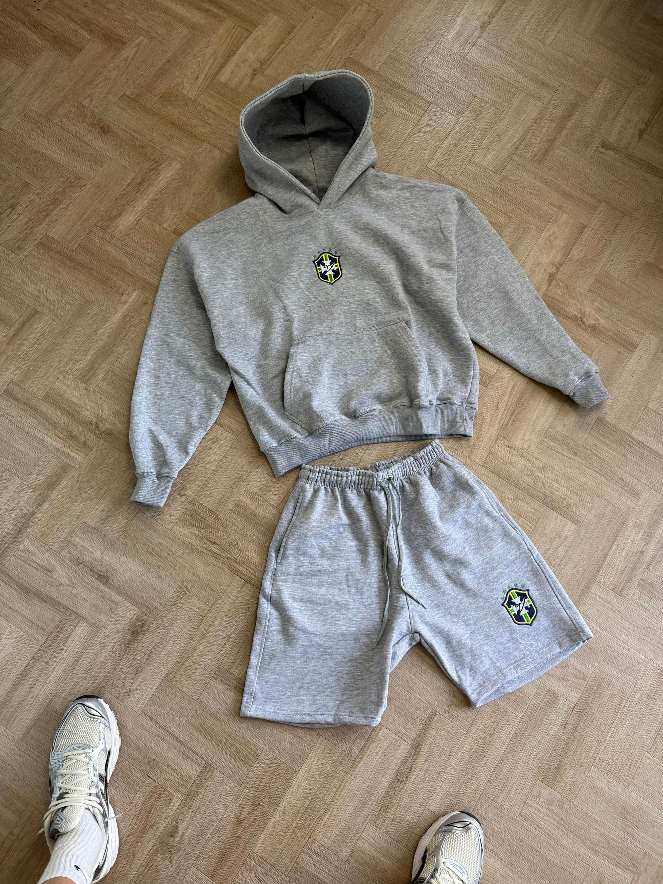 Brasil Unisex Hoodie (Free Shorts)