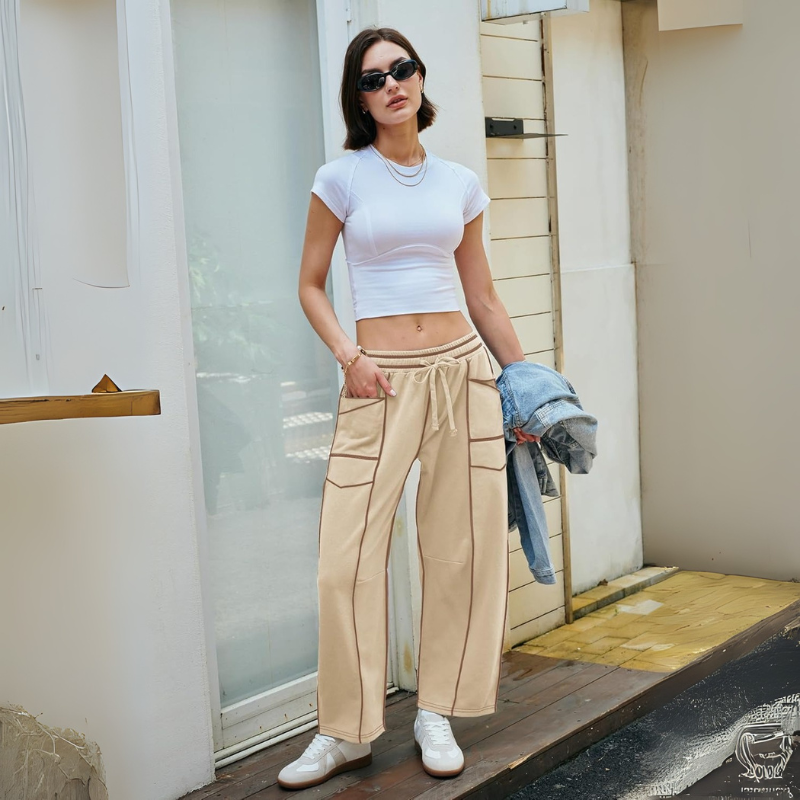 Baggy Barrel Pants